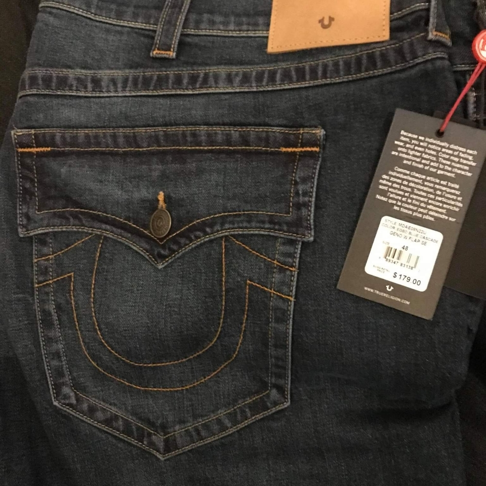TRUE RELIGION BLUE JEANS - Picture 2 of 2
